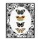 Stupell Industries Floral Butterfly Lineup Framed Giclee, design by Dan Meneely